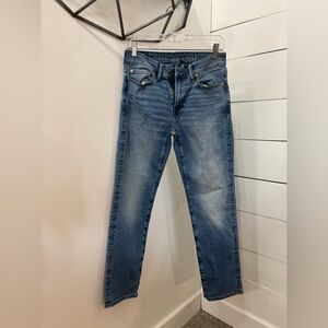 American Eagle Outfitters Blue Slim Straight Jeans